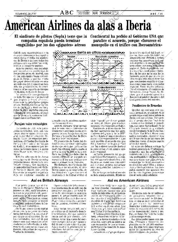 ABC MADRID 20-07-1997 página 45