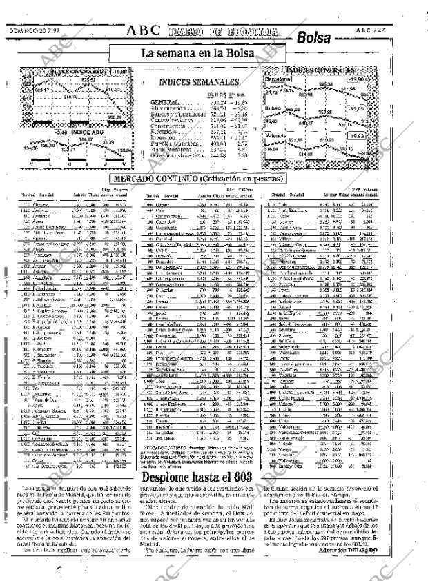ABC MADRID 20-07-1997 página 47