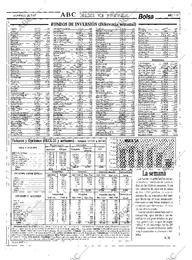 ABC MADRID 20-07-1997 página 49