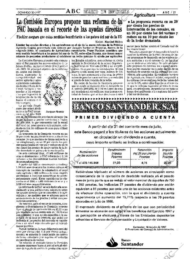 ABC MADRID 20-07-1997 página 51