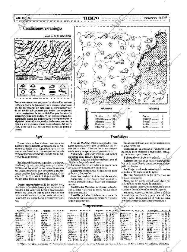 ABC MADRID 20-07-1997 página 56