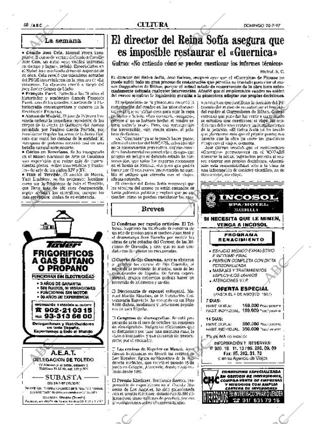 ABC MADRID 20-07-1997 página 58