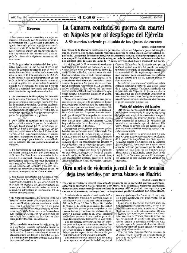 ABC MADRID 20-07-1997 página 60