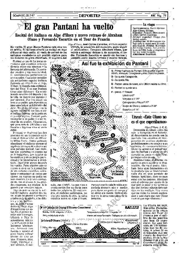 ABC MADRID 20-07-1997 página 75