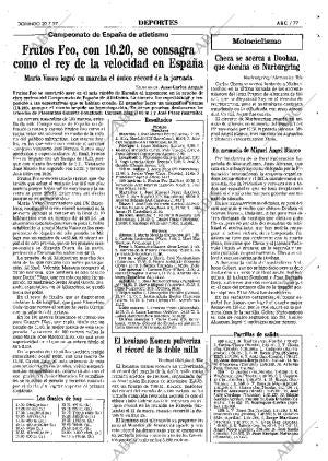 ABC MADRID 20-07-1997 página 77