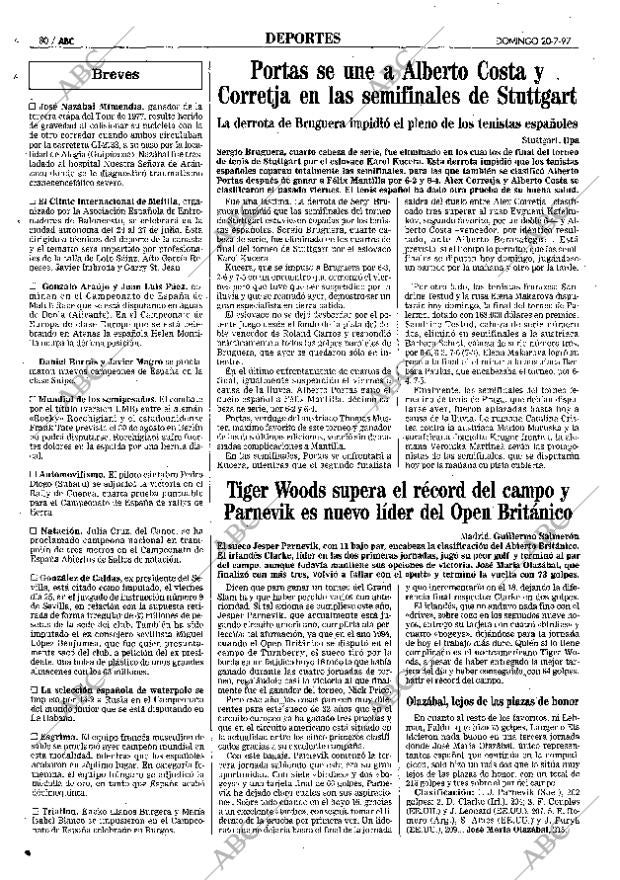 ABC MADRID 20-07-1997 página 80