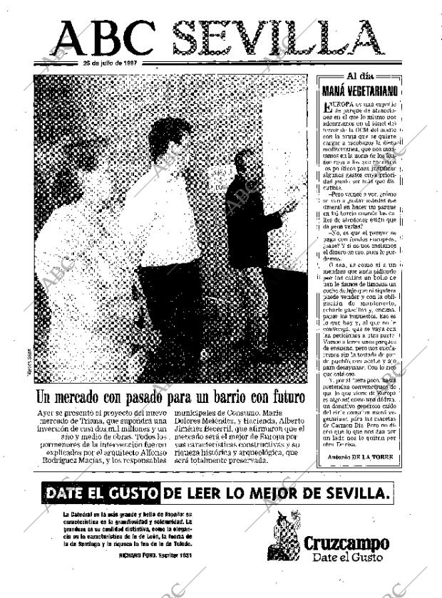 ABC SEVILLA 25-07-1997 página 41