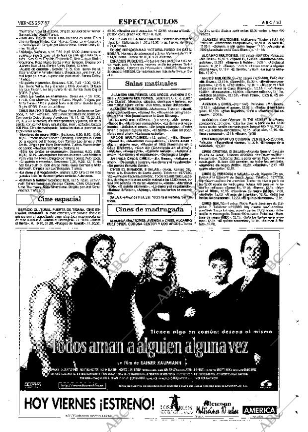 ABC SEVILLA 25-07-1997 página 83