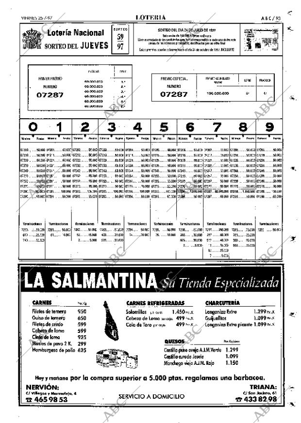 ABC SEVILLA 25-07-1997 página 93