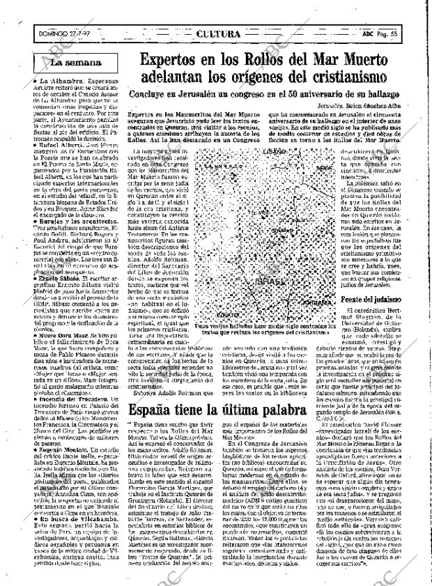 ABC MADRID 27-07-1997 página 55