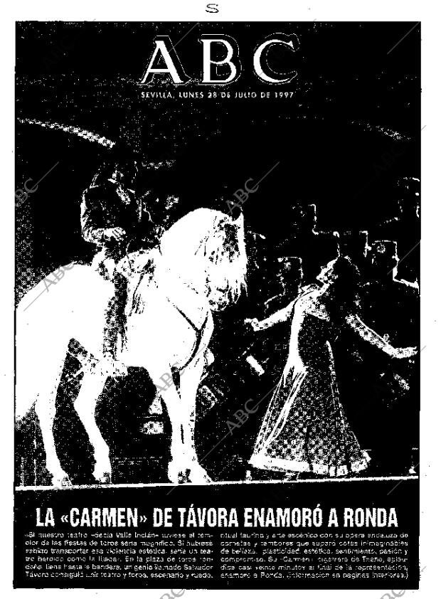 ABC SEVILLA 28-07-1997 página 1