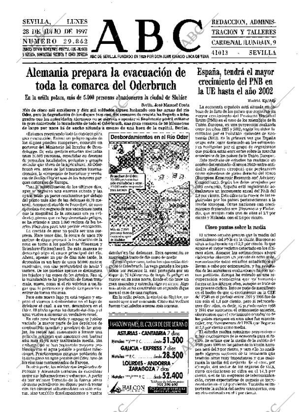 ABC SEVILLA 28-07-1997 página 13