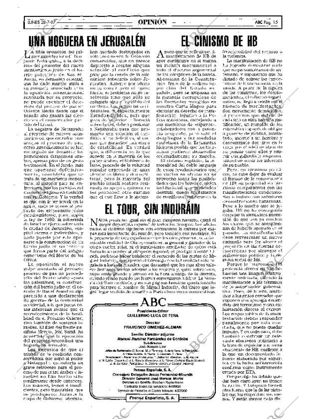 ABC SEVILLA 28-07-1997 página 15