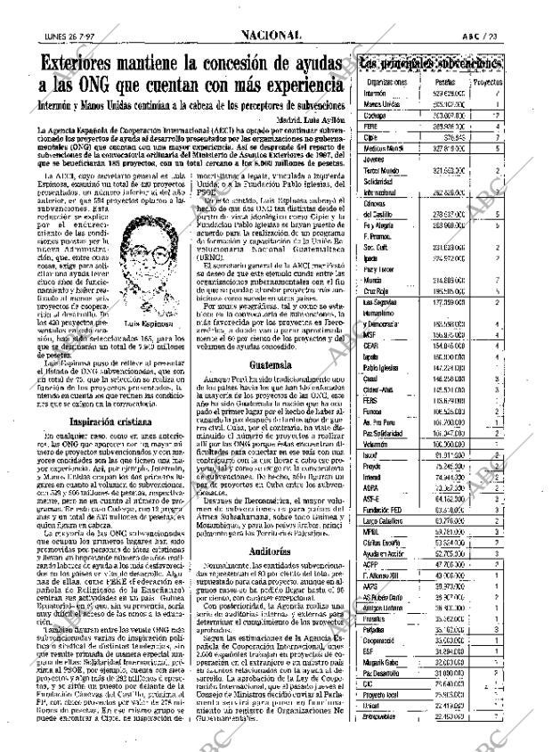 ABC SEVILLA 28-07-1997 página 23