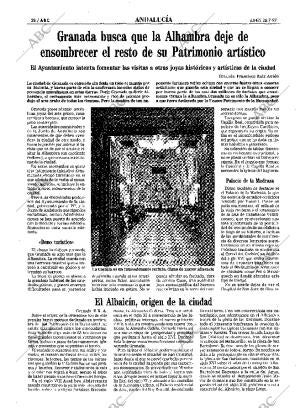 ABC SEVILLA 28-07-1997 página 38