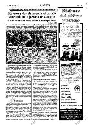 ABC SEVILLA 28-07-1997 página 63