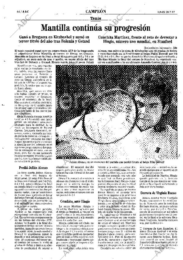 ABC SEVILLA 28-07-1997 página 64