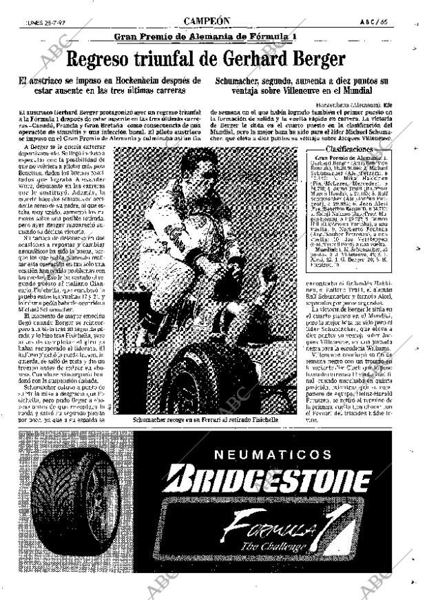 ABC SEVILLA 28-07-1997 página 65