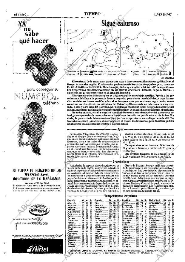 ABC SEVILLA 28-07-1997 página 68