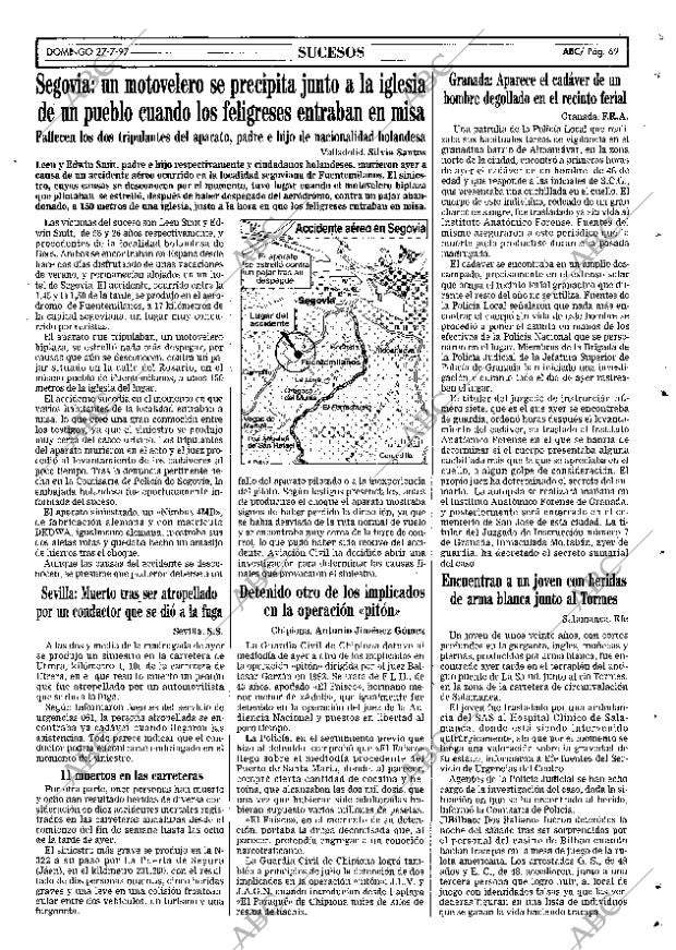 ABC SEVILLA 28-07-1997 página 69