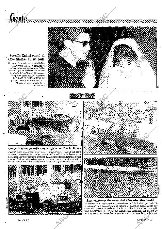 ABC SEVILLA 28-07-1997 página 96