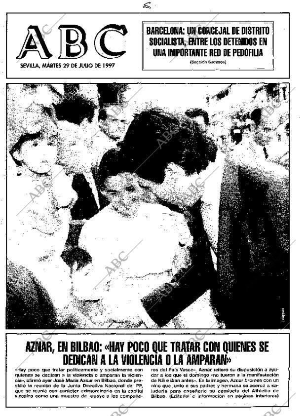 ABC SEVILLA 29-07-1997 página 1