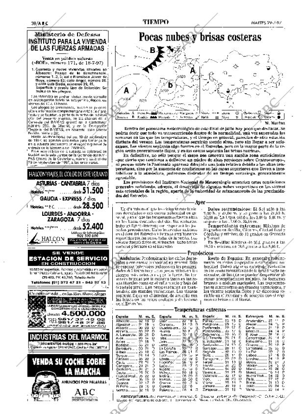 ABC SEVILLA 29-07-1997 página 38