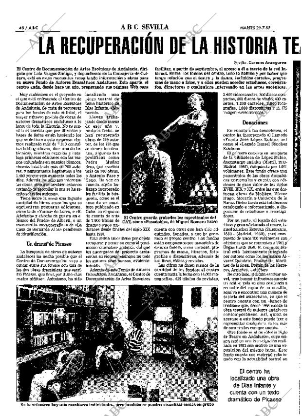 ABC SEVILLA 29-07-1997 página 48