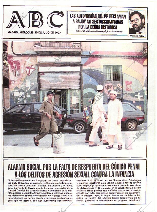 ABC MADRID 30-07-1997 página 1