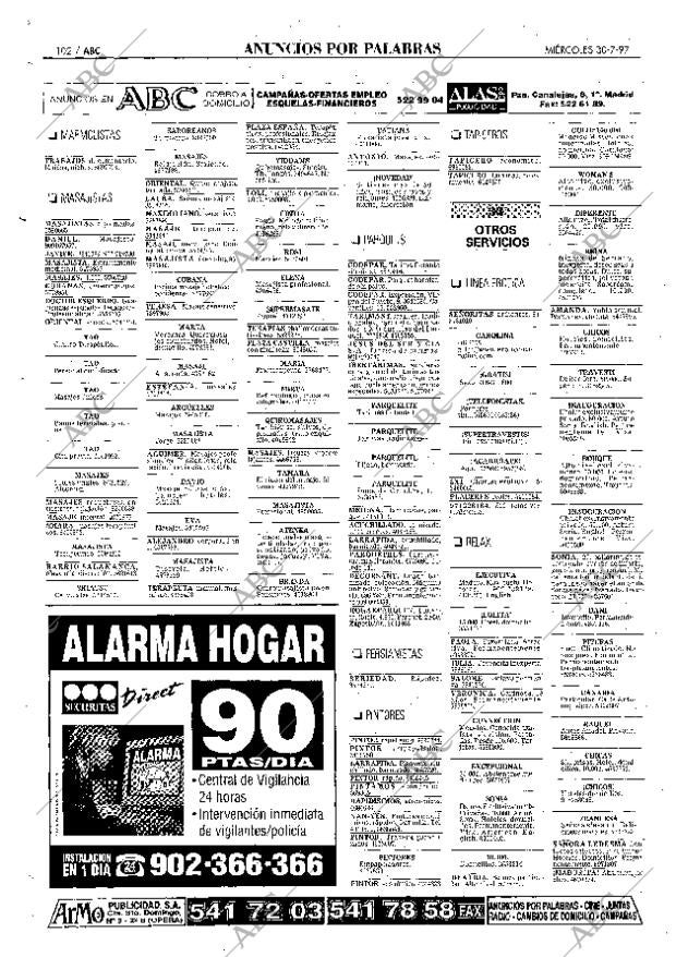ABC MADRID 30-07-1997 página 102