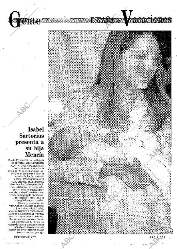 ABC MADRID 30-07-1997 página 109