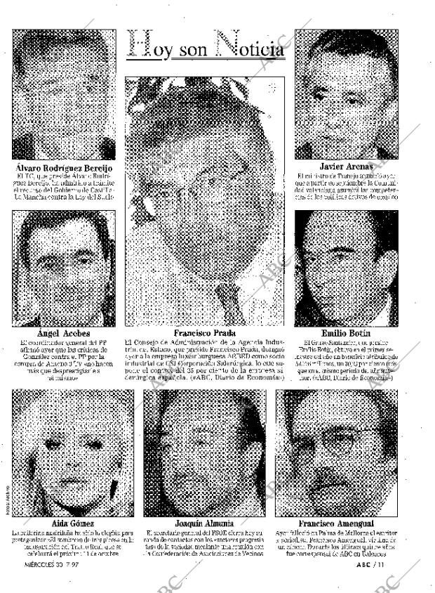 ABC MADRID 30-07-1997 página 11