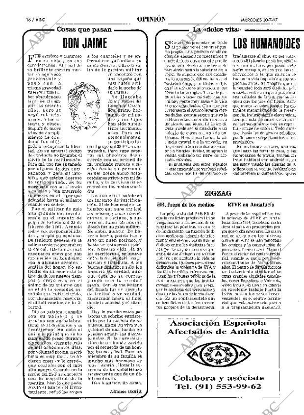 ABC MADRID 30-07-1997 página 16