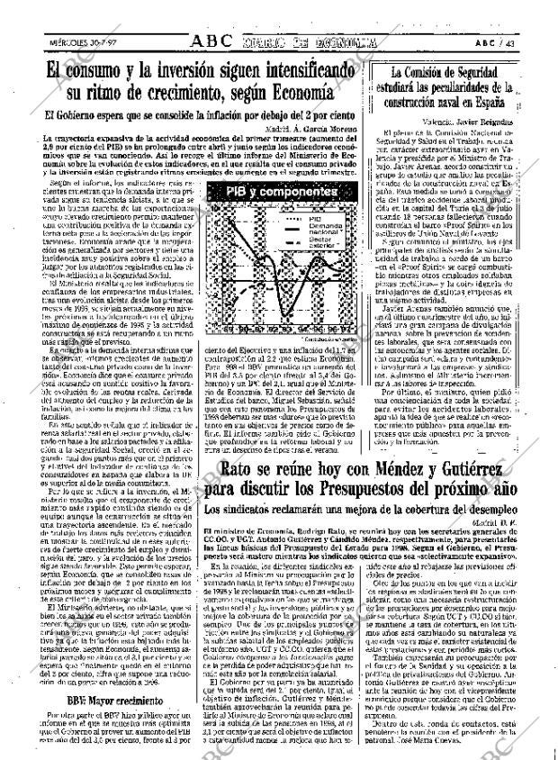ABC MADRID 30-07-1997 página 43