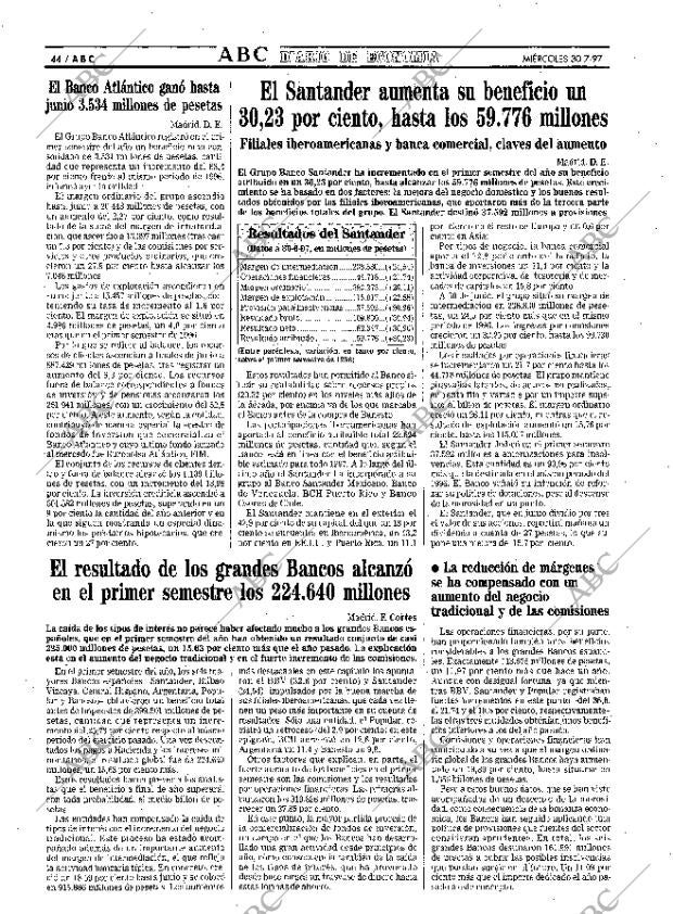 ABC MADRID 30-07-1997 página 44