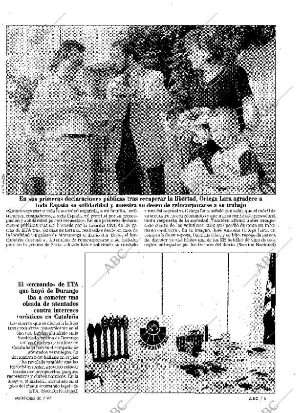 ABC MADRID 30-07-1997 página 5