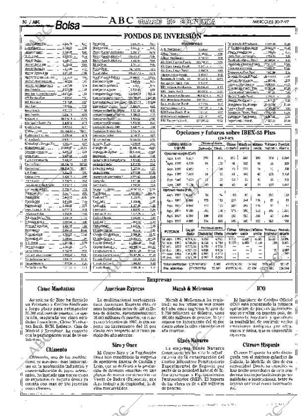 ABC MADRID 30-07-1997 página 50