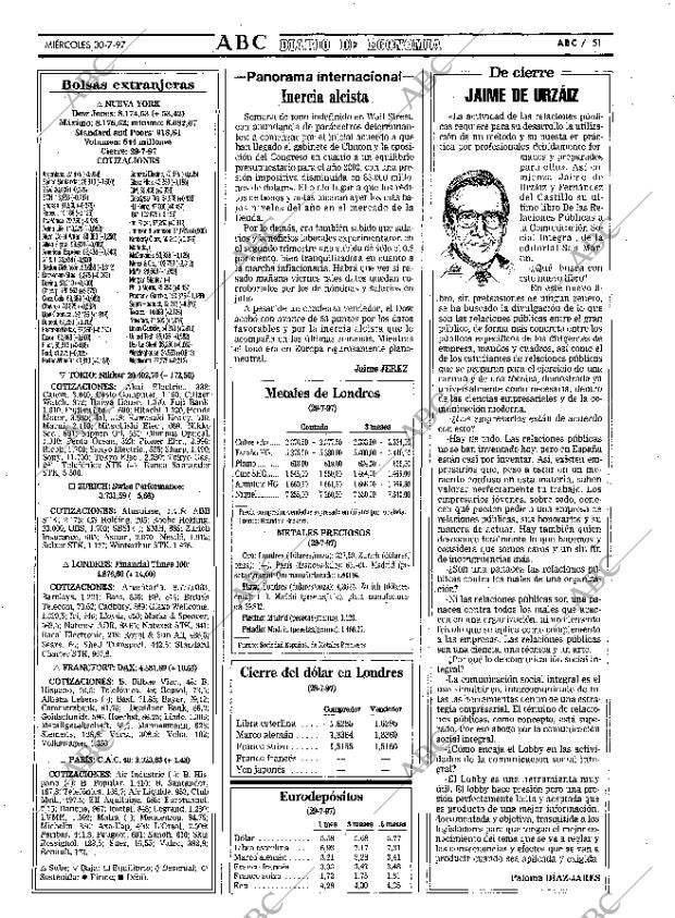 ABC MADRID 30-07-1997 página 51