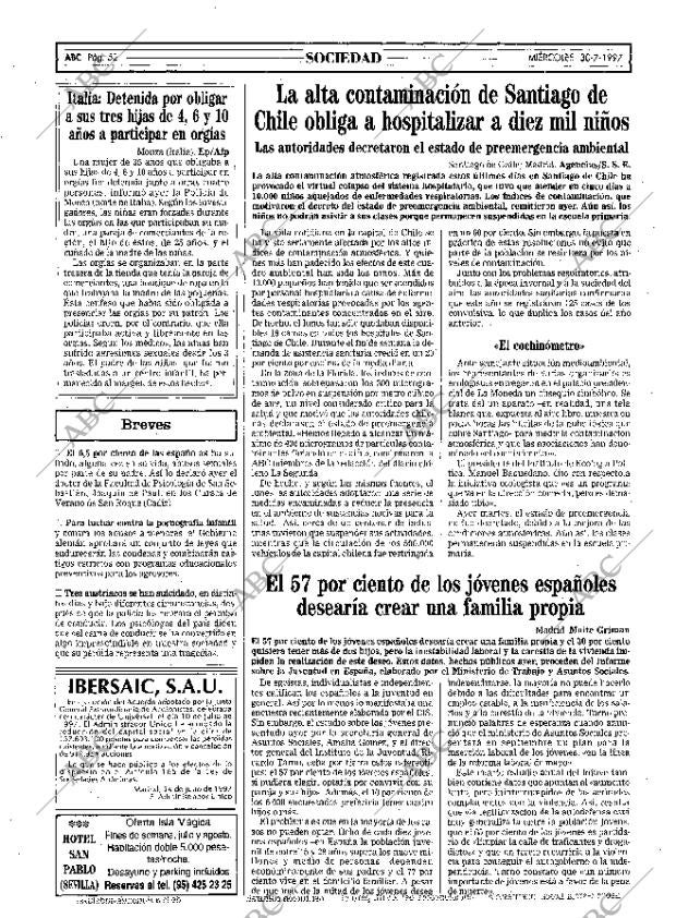ABC MADRID 30-07-1997 página 52