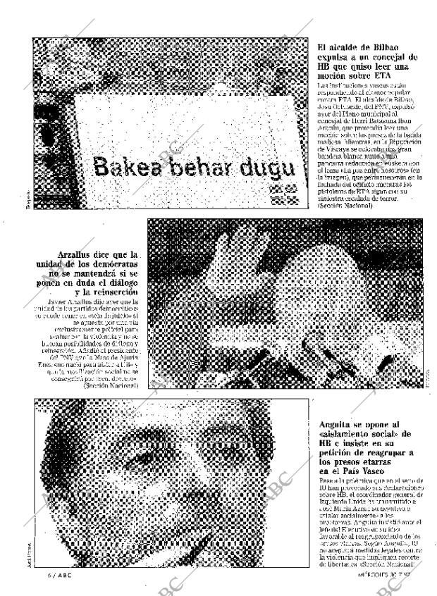 ABC MADRID 30-07-1997 página 6