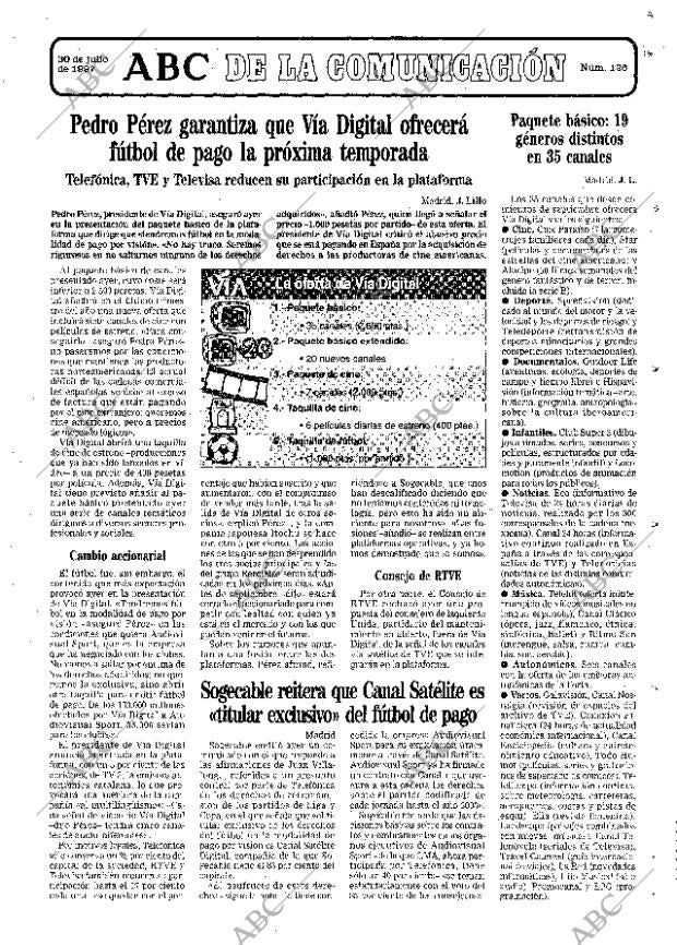 ABC MADRID 30-07-1997 página 67