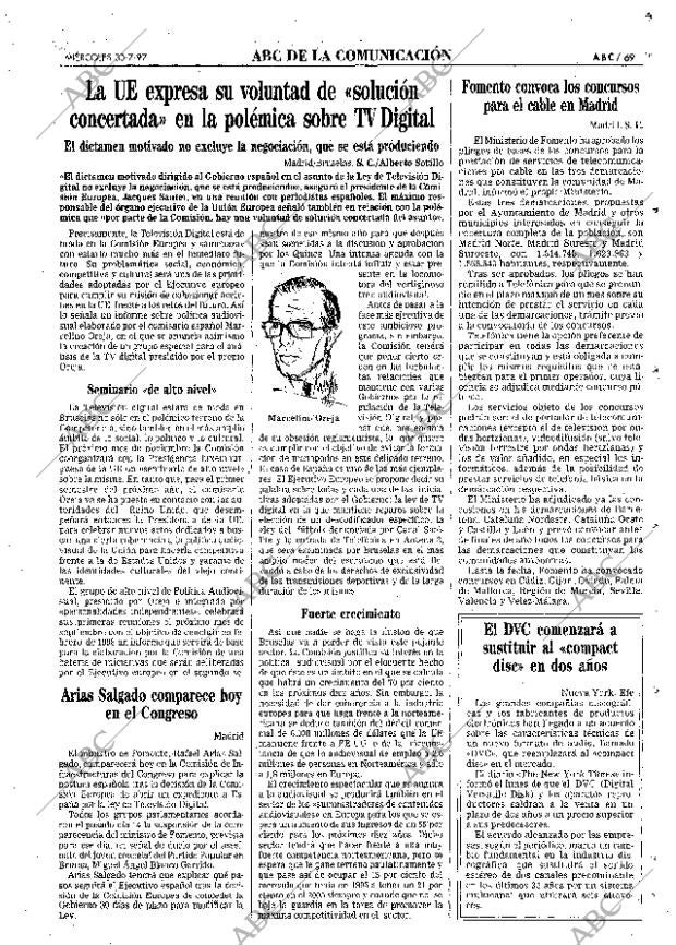 ABC MADRID 30-07-1997 página 69