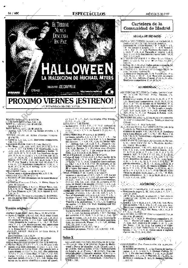ABC MADRID 30-07-1997 página 86
