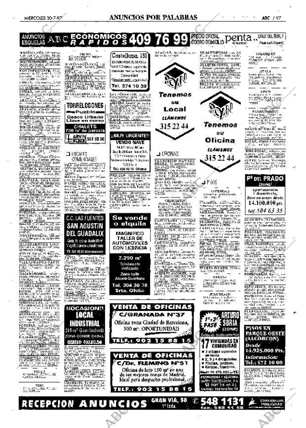 ABC MADRID 30-07-1997 página 97
