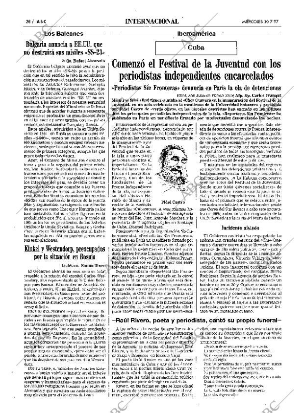 ABC SEVILLA 30-07-1997 página 28