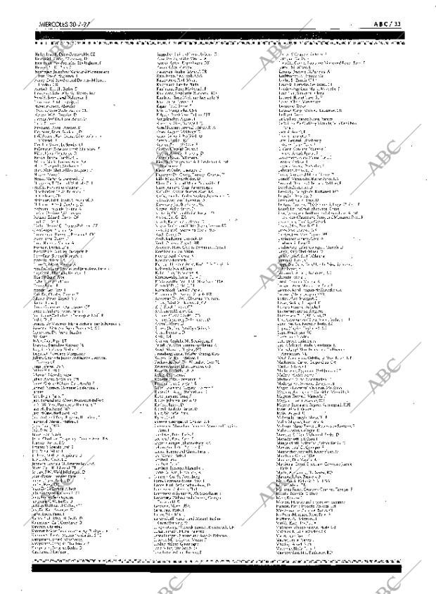 ABC SEVILLA 30-07-1997 página 33