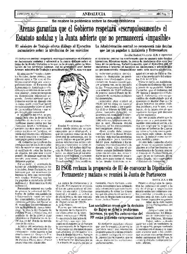 ABC SEVILLA 30-07-1997 página 37