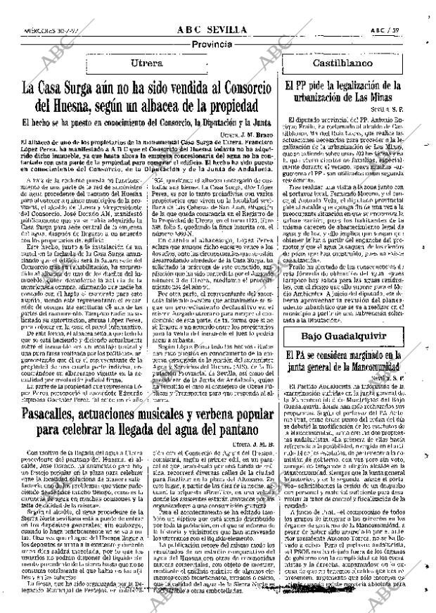 ABC SEVILLA 30-07-1997 página 59