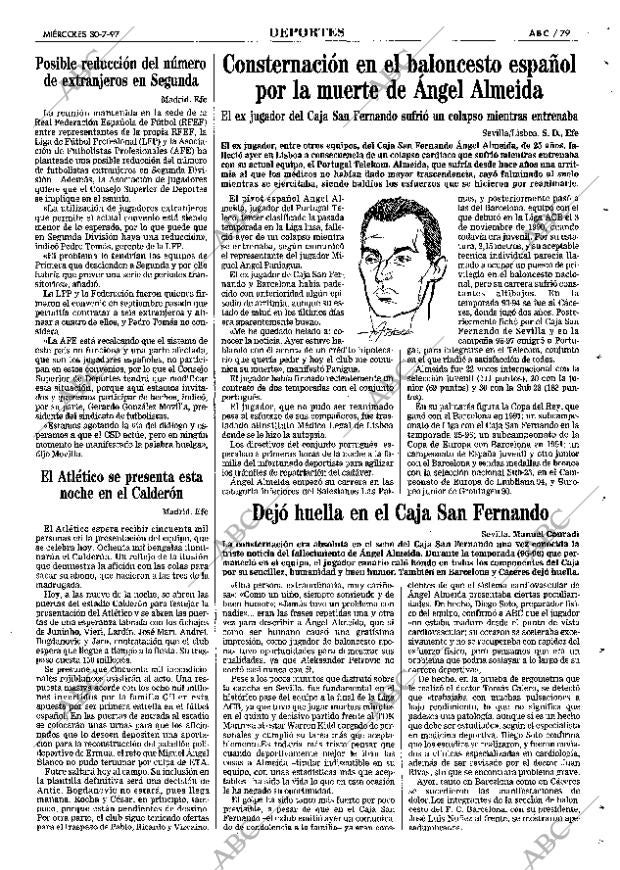 ABC SEVILLA 30-07-1997 página 79