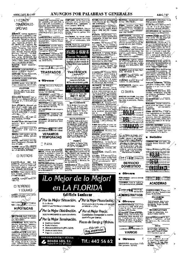 ABC SEVILLA 30-07-1997 página 87